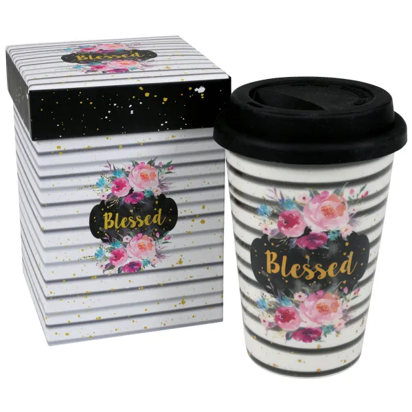 Produktbild des Artikels Becher to go "Blessed" ()