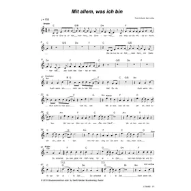 Produktbild des Artikels Mit allem, was ich bin (Noten - Download)