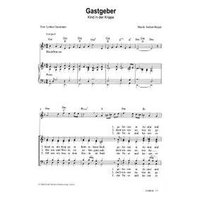 Produktbild des Artikels Gastgeber (Noten - Download)