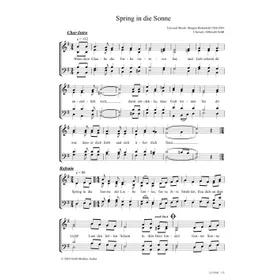 Produktbild des Artikels Spring in die Sonne (Noten - Download)