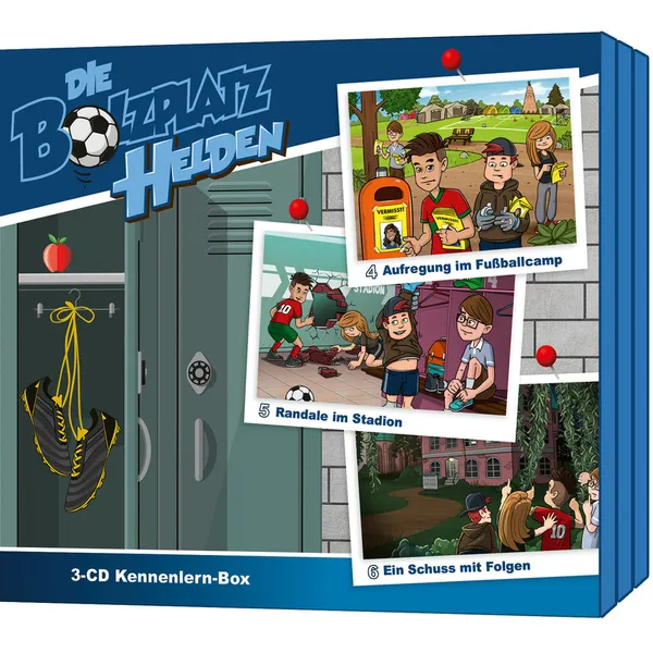Produktbild des Artikels Die Bolzplatzhelden - CD-Box 2 (Hörbuch/Hörspiel - CD)