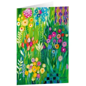 Produktbild des Artikels Kunstkarten "Frühlingsblumen" 6 Stk. (Schreibwaren)