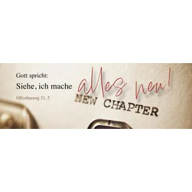 Produktbild des Artikels Jahreslosung 2026 - Lesezeichen "New Chapter" 10er Set (Schreibwaren)