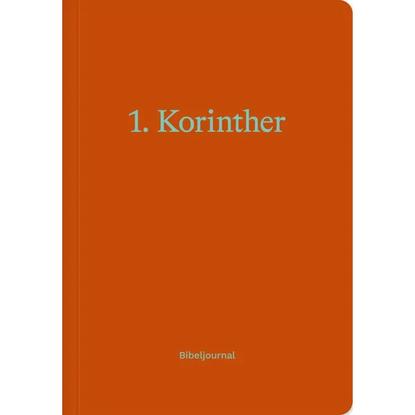 Produktbild des Artikels 1. Korinther - Bibeljournal (Buch - Paperback)