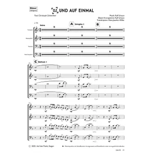 Produktbild des Artikels Und auf einmal (Bläser) (Noten - Download)