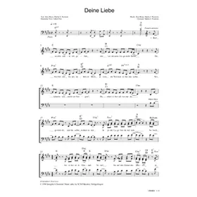 Produktbild des Artikels Deine Liebe (Noten - Download)