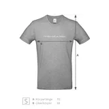 Stimmungsbild zu T-Shirt "Gewöhn dich an Anders" - Hellgrau