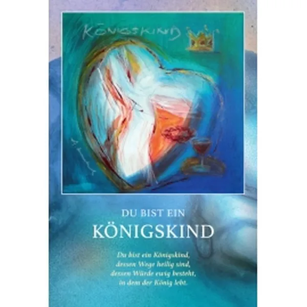Produktbild des Artikels CD-Card: Du bist ein Königskind - Motiv Gemälde (Schreibwaren)