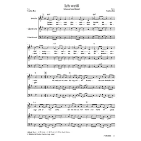 Produktbild des Artikels Ich weiß (Noten - Download)