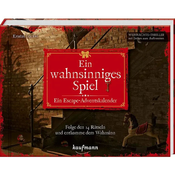 Produktbild des Artikels Ein wahnsinniges Spiel - Ein Escape-Adventskalender (Buch - Gebunden)