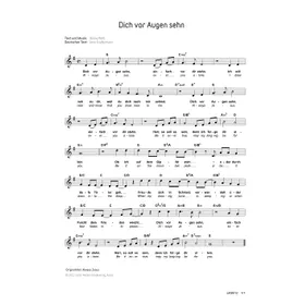 Produktbild des Artikels Dich vor Augen sehn (Noten - Download)