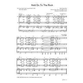 Produktbild des Artikels Hold On To The Rock (Noten - Download)