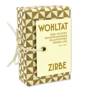 Produktbild des Artikels Schafmilchseife "Wohltat" - Zirbe (Kosmetik)