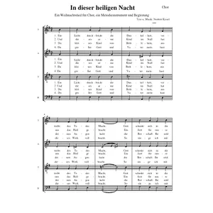 Produktbild des Artikels In dieser heiligen Nacht (Noten - Download)