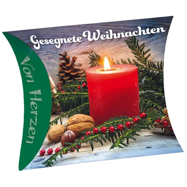 Produktbild des Artikels Schafmilchseife Herz "Gesegnete Weihnachten" (Kosmetik)