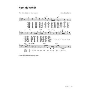Produktbild des Artikels Herr, du weißt (Noten - Download)