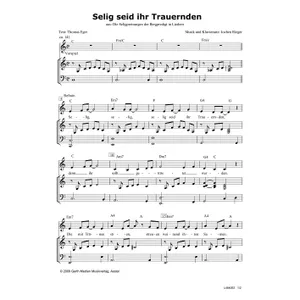 Produktbild des Artikels Selig seid ihr Trauernden (Noten - Download)