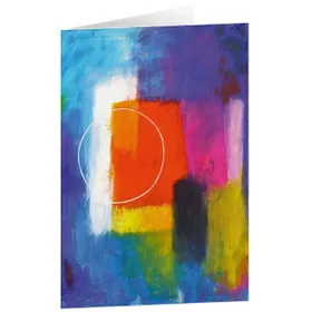 Produktbild des Artikels Kunstkarten "Rotes Quadrat" 5 Stk. (Schreibwaren)