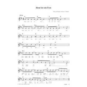 Produktbild des Artikels Heut ist ein Fest (Noten - Download)