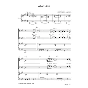 Produktbild des Artikels What More (Noten - Download)