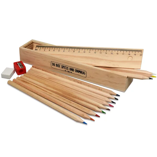 Produktbild des Artikels Malset-Holzbox (Schreibwaren)