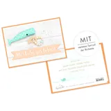 Stimmungsbild zu Doppelkartenset - Geburt 5 Stk.