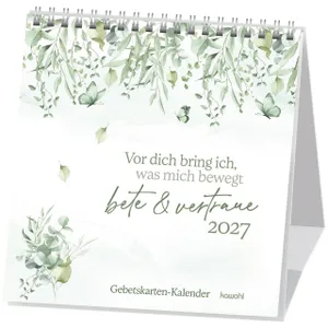 Produktbild des Artikels Vor dich bring ich, was mich bewegt 2027 - Postkartenkalender (Kalender - Spiralbindung)