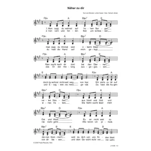 Produktbild des Artikels Näher zu dir (Noten - Download)