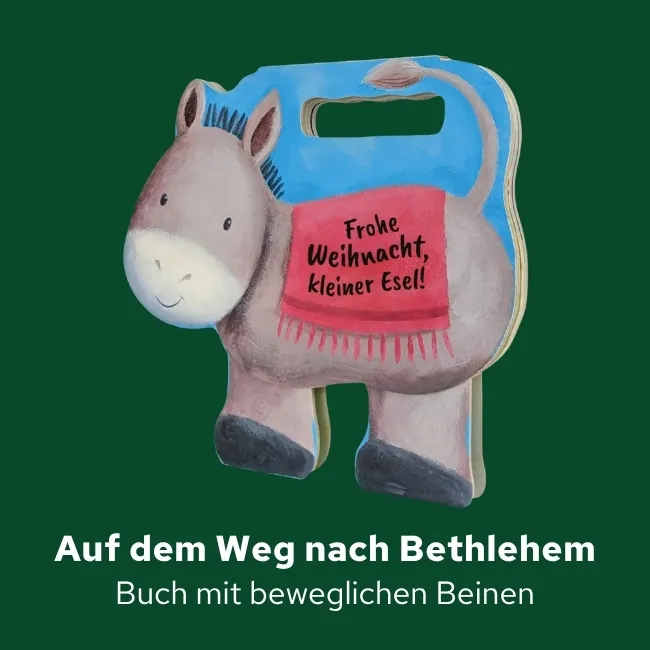 Frohe Weihnacht, kleiner Esel