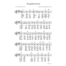 Produktbild des Artikels Die güldene Sonne (Noten - Download)