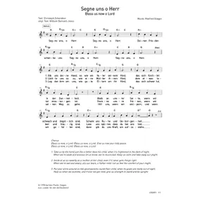 Produktbild des Artikels Segne uns, o Herr (Noten - Download)