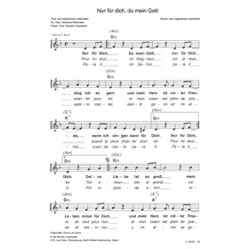 Produktbild des Artikels Nur für dich, du mein Gott (Noten - Download)