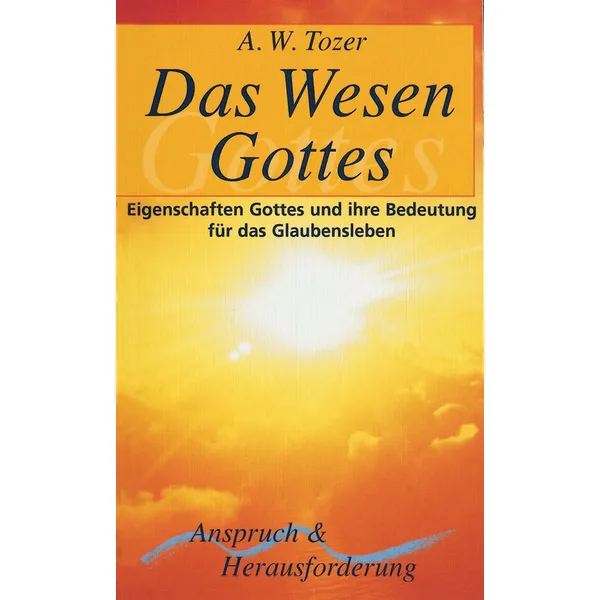 Produktbild des Artikels Das Wesen Gottes (Buch - Taschenbuch)