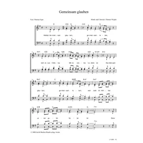 Produktbild des Artikels Gemeinsam glauben (Noten - Download)