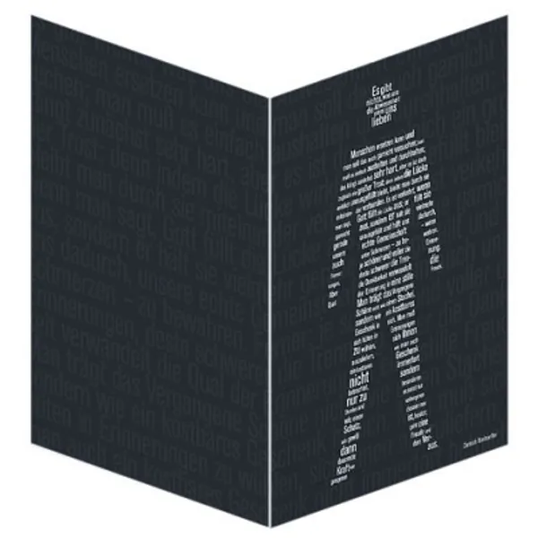 Produktbild des Artikels Faltkarte "Lücke" - 5er Serie (Schreibwaren)