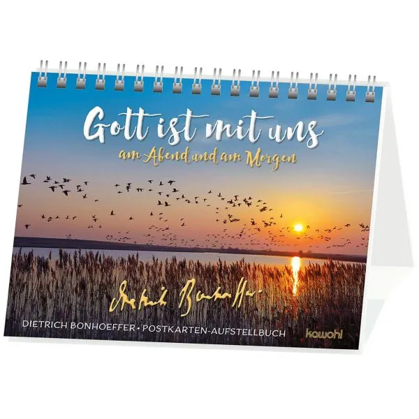 Produktbild des Artikels Gott ist mit uns am Abend und am Morgen - Aufstellbuch (Buch - Spiralbindung)