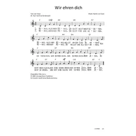 Produktbild des Artikels Wir ehren dich (Noten - Download)