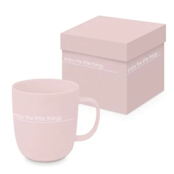 Produktbild des Artikels Tasse "enjoy the silence" rose ()