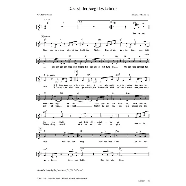 Produktbild des Artikels Christus kam zur Erde (Noten - Download)