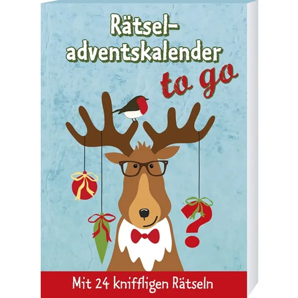 Produktbild des Artikels Rätseladventskalender to go (Kartoniert)