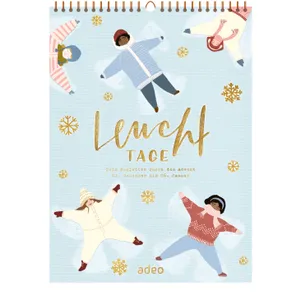 Produktbild des Artikels Leuchttage - Dein Begleiter durch den Advent (Kalender - Spiralbindung)