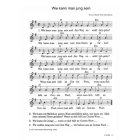 Produktbild des Artikels Wie kann man jung sein (Noten - Download)