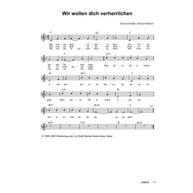 Produktbild des Artikels Wir wollen dich verherrlichen (Noten - Download)