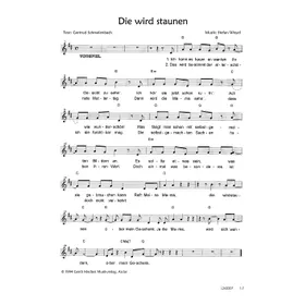 Produktbild des Artikels Die wird staunen (Noten - Download)