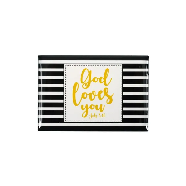 Produktbild des Artikels Magnet "God loves you" ()