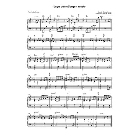 Produktbild des Artikels Lege deine Sorgen nieder (Noten - Download)
