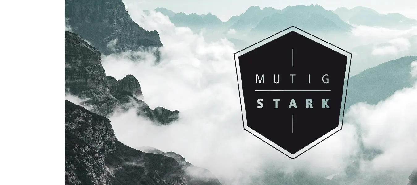 Banner - Mutig und stark