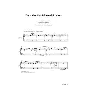 Produktbild des Artikels Da wohnt ein Sehnen tief in uns (Noten - Download)