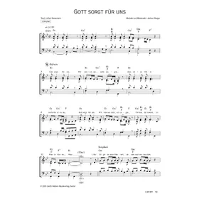 Produktbild des Artikels Gott sorgt für uns (Noten - Download)