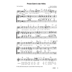 Produktbild des Artikels Preist Gott in der Höhe (Noten - Download)